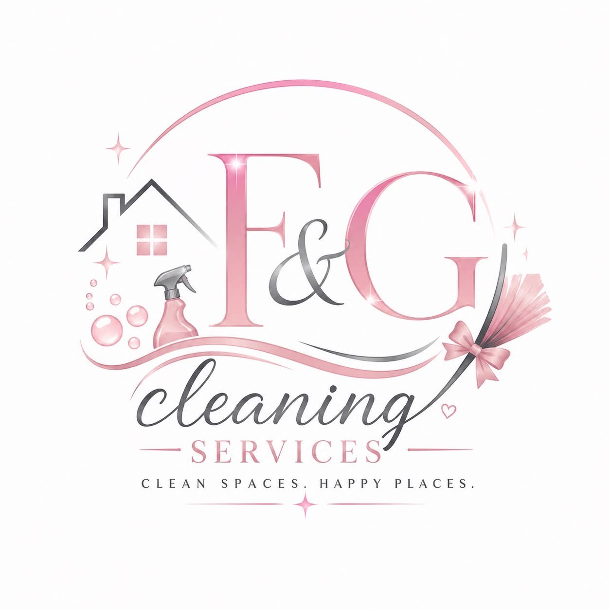 F & G cleaning services  logo